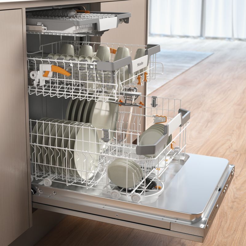 Miele G 7186 SCVi SFP AutoDos Stainless Steel, model G 7186 SCVi SFP AutoDos — dishwashers specified and installed by iKitchen Cabinetry, view 3