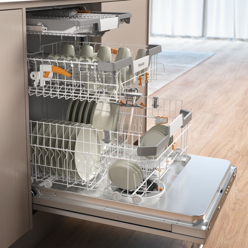 Miele G 7196 SCVi SF AutoDos Stainless Steel, model G 7196 SCVi SF AutoDos — dishwashers specified and installed by iKitchen Cabinetry, view 3