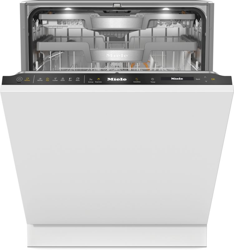 Miele G 7791 SCVi AutoDos K2O Obsidian Black, model G 7791 SCVi AutoDos K2O — dishwashers specified and installed by iKitchen Cabinetry