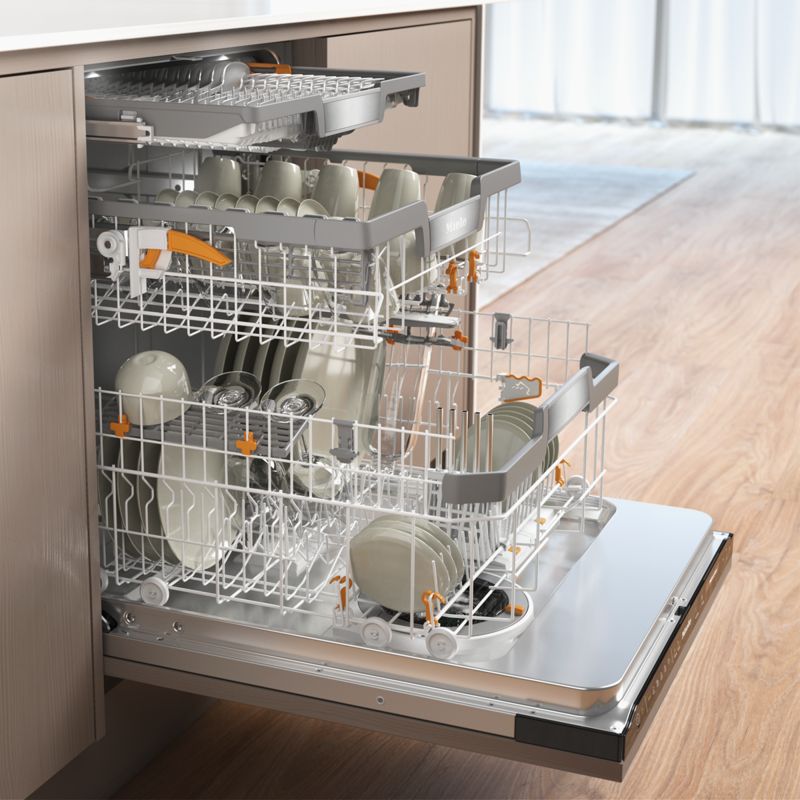 Miele G 7791 SCVi AutoDos K2O Obsidian Black, model G 7791 SCVi AutoDos K2O — dishwashers specified and installed by iKitchen Cabinetry, view 3