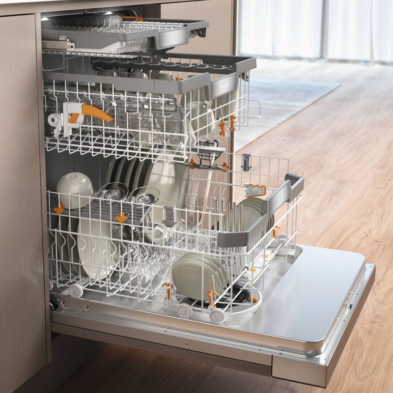 Miele G 7936 SCi AutoDos Obsidian Black, model G 7936 SCi AutoDos — dishwashers specified and installed by iKitchen Cabinetry, view 3