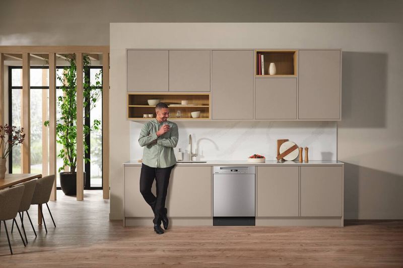 Miele G 7216 SCU CleanSteel front, model G 7216 SCU — dishwashers specified and installed by iKitchen Cabinetry, view 4