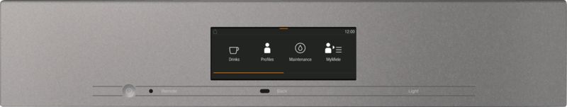Miele Built-in coffee machine with DirectWater CVA 7875 Graphite grey, model CVA 7875 — built-in coffee machines specified and installed by iKitchen Cabinetry, view 2