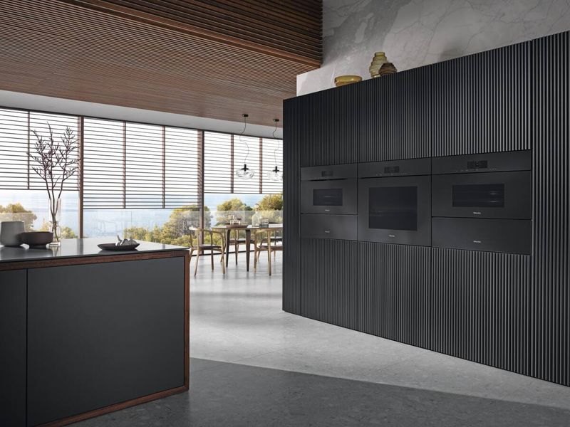 Miele H 7880 BPX Obsidian Black, model H 7880 BPX — ovens specified and installed by iKitchen Cabinetry, view 3