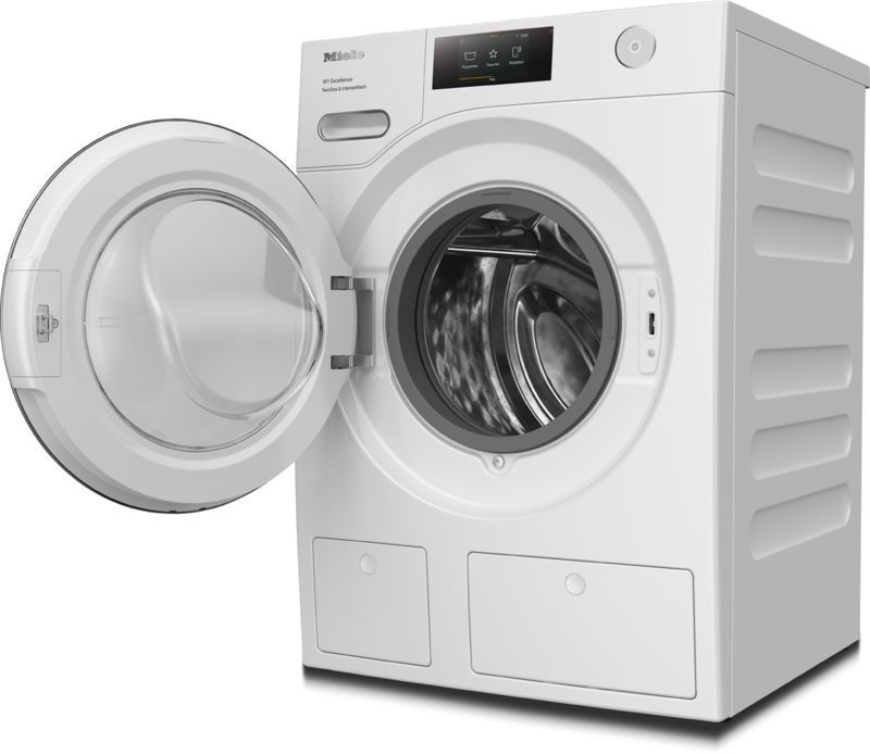 Miele W1 Front-Loading Washing Machine WXR960 WCS TDos&IntenseWash, model WXR960 WCS TDos&IntenseWash — washing machines specified and installed by iKitchen Cabinetry, view 2