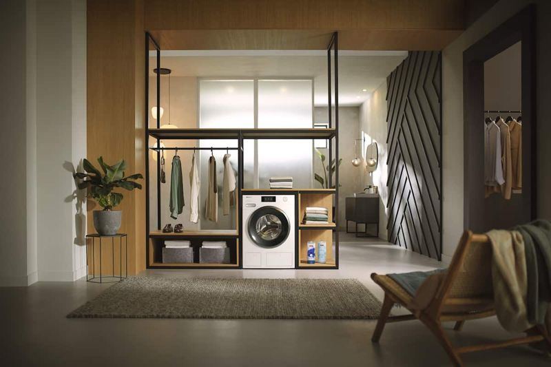 Miele W1 Front-Loading Washing Machine WXR960 WCS TDos&IntenseWash, model WXR960 WCS TDos&IntenseWash — washing machines specified and installed by iKitchen Cabinetry, view 5