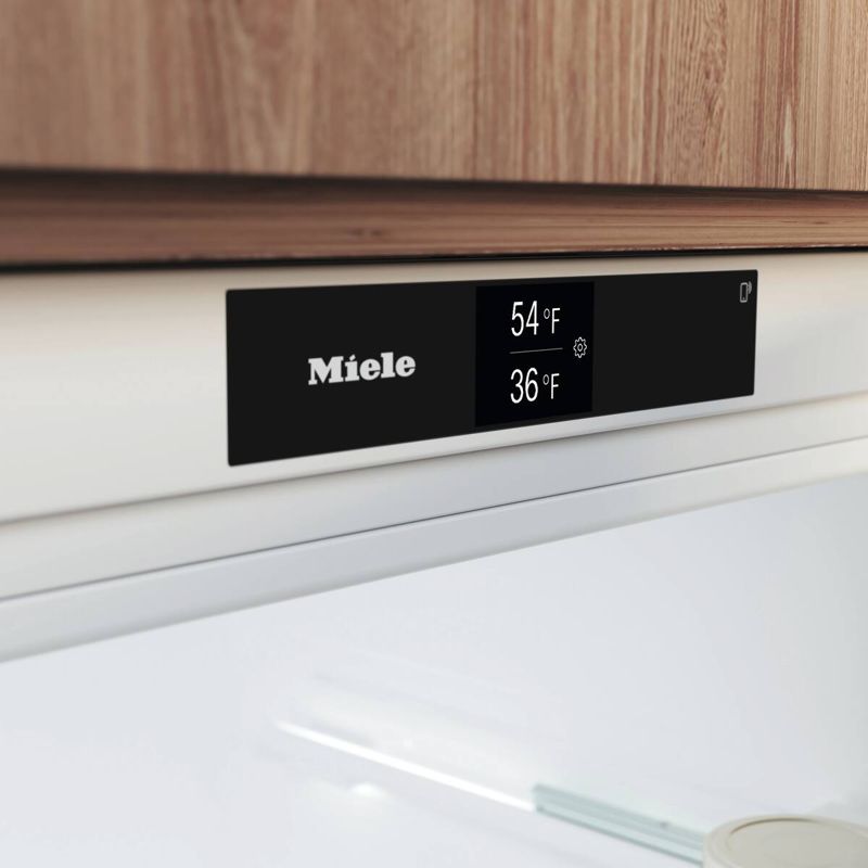 Miele 24" built-under refrigerator, model KU 7175 D — built-in refrigerators specified and installed by iKitchen Cabinetry, view 3