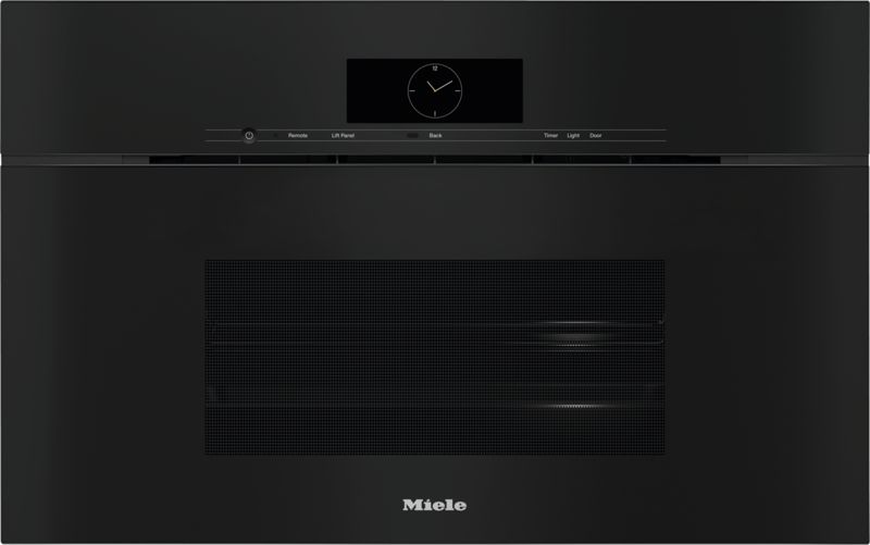 Miele 30" Handleless compact Combi-Steam Oven XL, model DGC 7870X — steam & combi-steam ovens specified and installed by iKitchen Cabinetry