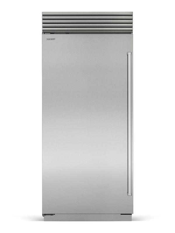Sub-Zero 36" Classic Freezer, model CL3650F/S/P/L — column freezer specified and installed by iKitchen Cabinetry