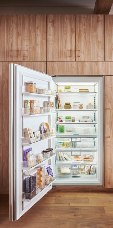 Sub-Zero 36" Classic Freezer, model CL3650F/S/P/R — column freezer specified and installed by iKitchen Cabinetry, view 2