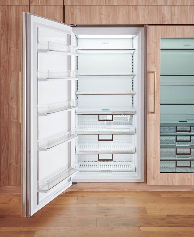 Sub-Zero 36" Classic Freezer, model CL3650F/S/P/R — column freezer specified and installed by iKitchen Cabinetry, view 3