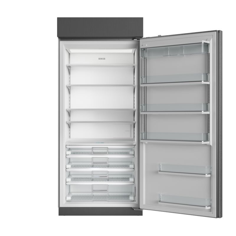 Sub-Zero 36" Classic Refrigerator - Panel Ready, model CL3650R/O/R — column refrigeration specified and installed by iKitchen Cabinetry, view 2