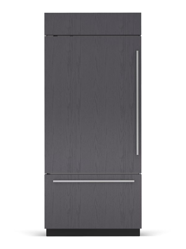 Sub-Zero 36" Classic Over-and-Under Refrigerator/Freezer - Panel Ready, model CL3650U/O/L — over-and-under specified and installed by iKitchen Cabinetry