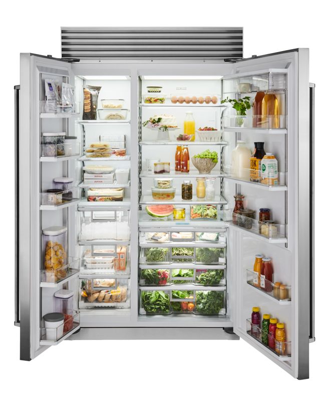 Sub-Zero 48" Classic Side-by-Side Refrigerator/Freezer - Panel Ready, model CL4850S/O — side-by-side specified and installed by iKitchen Cabinetry, view 3