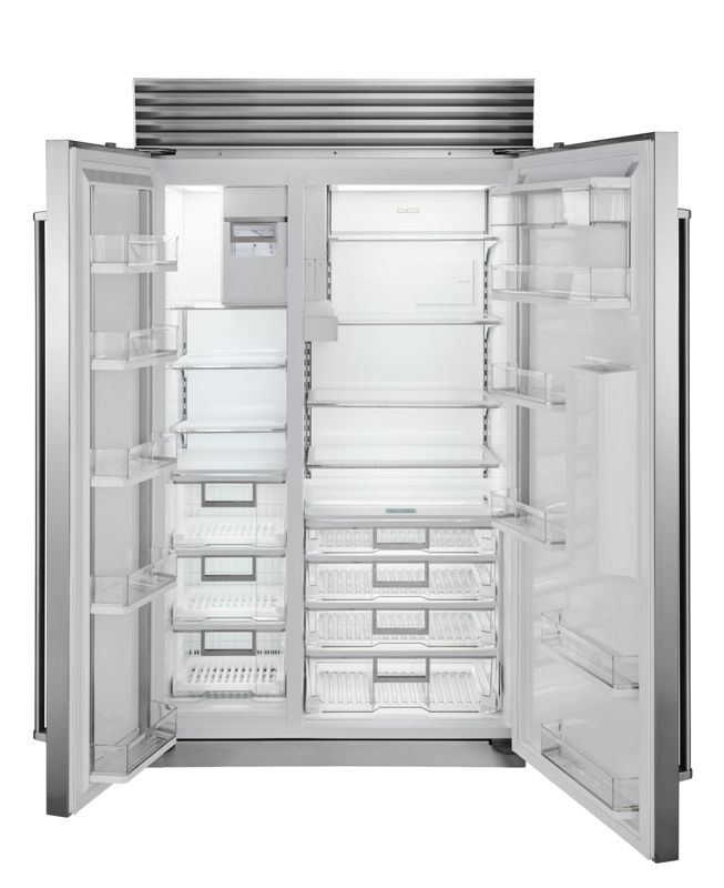 Sub-Zero 48" Classic Side-by-Side Refrigerator/Freezer with Dispenser - Panel Ready, model CL4850SD/O — side-by-side specified and installed by iKitchen Cabinetry, view 2