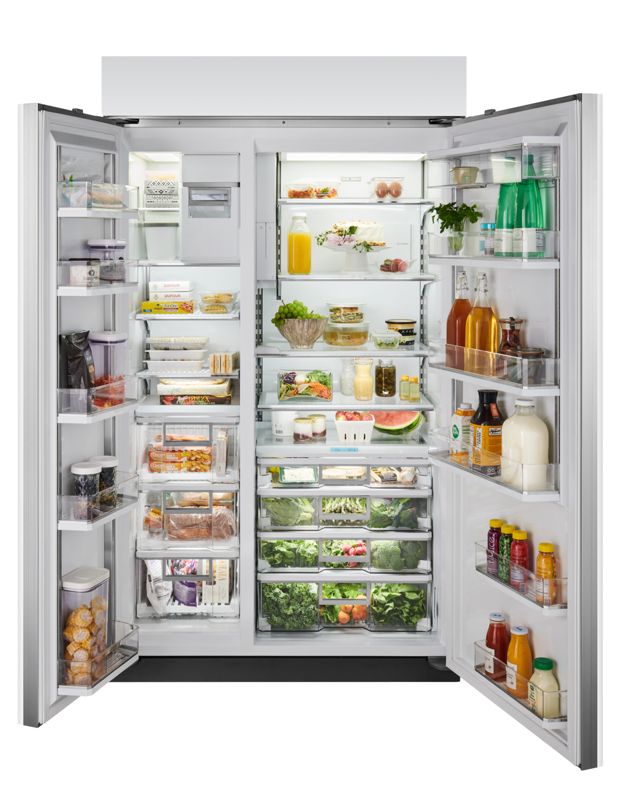 Sub-Zero 48" Classic Side-by-Side Refrigerator/Freezer with Internal Dispenser - Panel Ready, model CL4850SID/O — side-by-side specified and installed by iKitchen Cabinetry, view 4