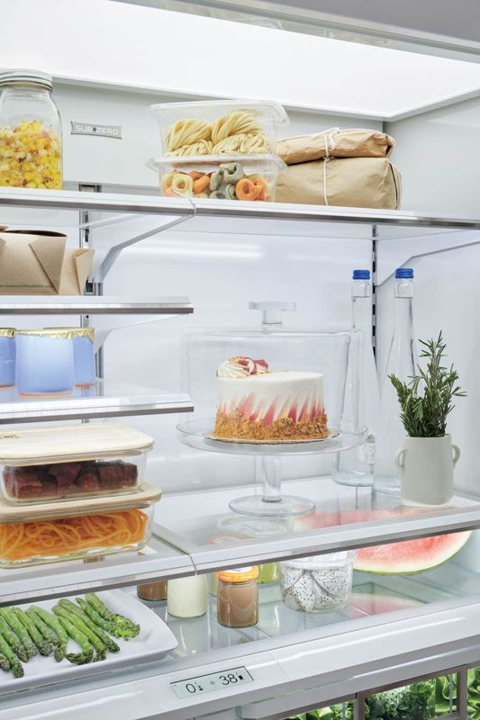 Sub-Zero 48" Classic French Door Refrigerator/Freezer - Panel Ready, model CL4850UFD/O — french doors specified and installed by iKitchen Cabinetry, view 4