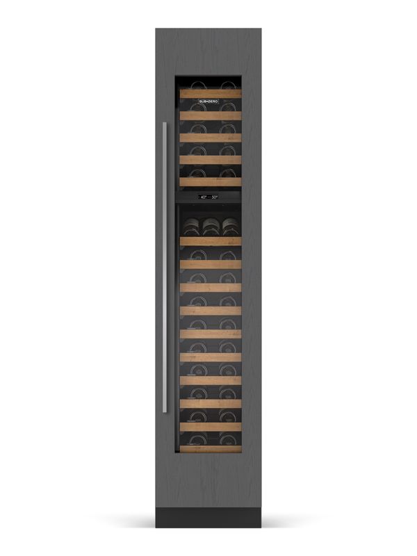 Sub-Zero 18" Designer Wine Storage - Panel Ready, model DEC1850W/R — wine storage specified and installed by iKitchen Cabinetry, view 2