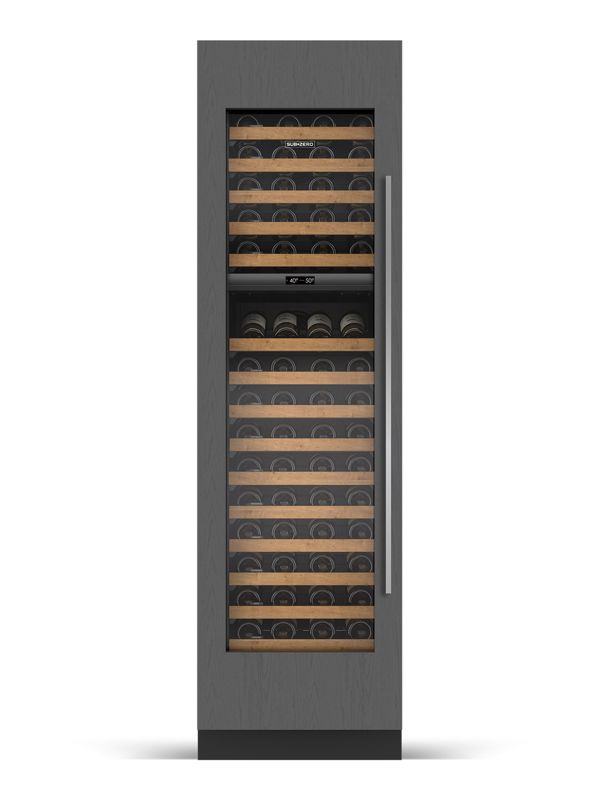 Sub-Zero 24" Designer Wine Storage - Panel Ready, model DEC2450W/L — wine storage specified and installed by iKitchen Cabinetry, view 2