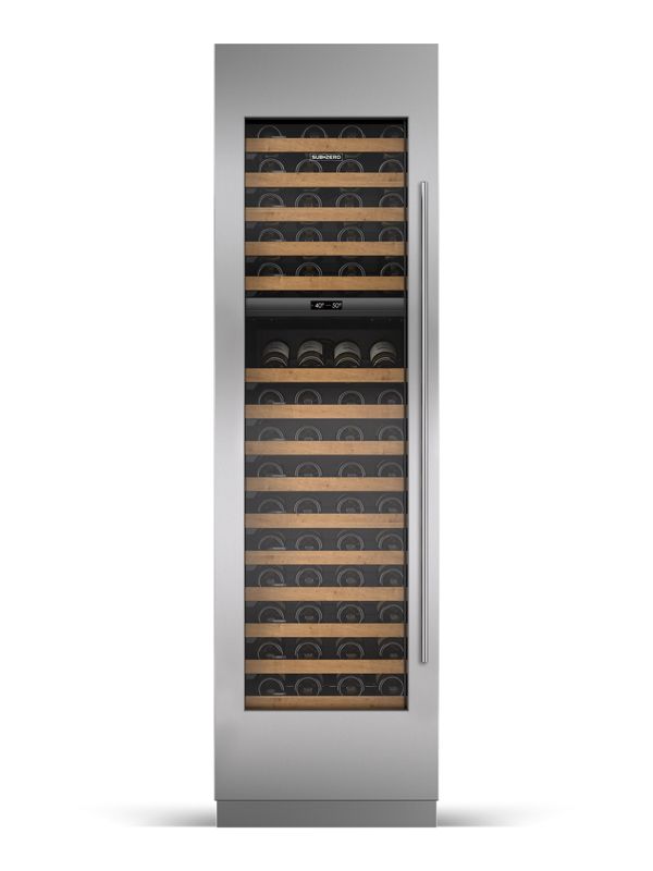 Sub-Zero 24" Designer Wine Storage - Panel Ready, model DEC2450W/L — wine storage specified and installed by iKitchen Cabinetry, view 3