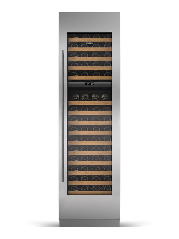 Sub-Zero 24" Designer Wine Storage - Panel Ready, model DEC2450WA/R — wine storage specified and installed by iKitchen Cabinetry, view 2