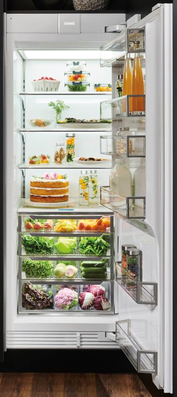 Sub-Zero 30" Designer Column Refrigerator - Panel Ready, model DEC3050R/L — column refrigeration specified and installed by iKitchen Cabinetry, view 6