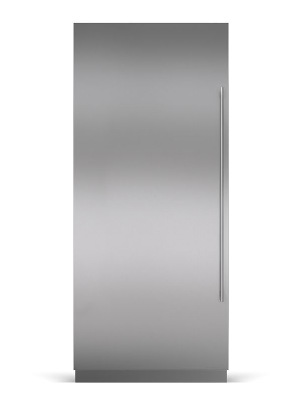 Sub-Zero 36" Designer Column Freezer with Ice Maker - Panel Ready, model DEC3650FI/L — column freezer specified and installed by iKitchen Cabinetry