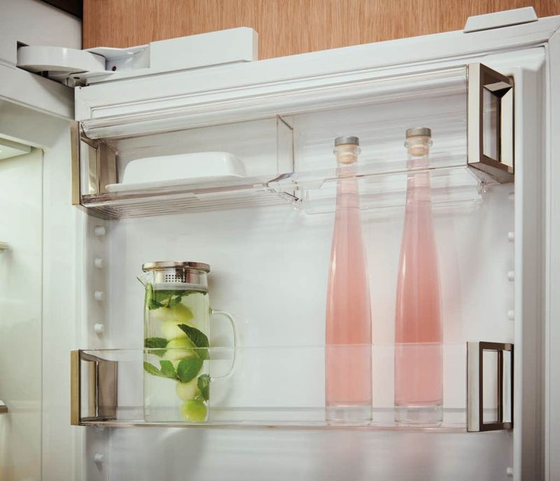 Sub-Zero 30" Designer Over-and-Under Refrigerator with Internal Dispenser - Panel Ready, model DET3050RID/R — over-and-under specified and installed by iKitchen Cabinetry, view 4