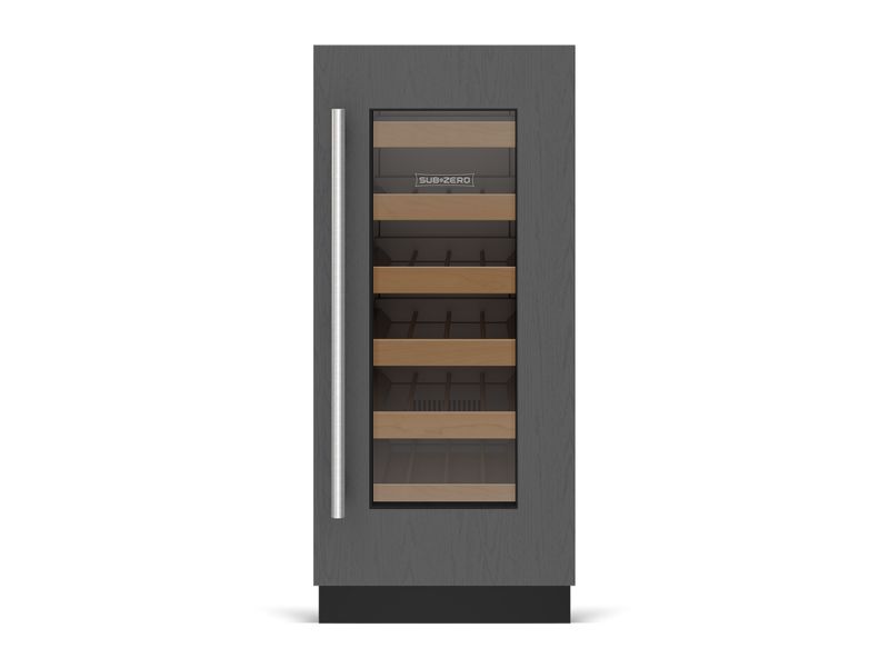 Sub-Zero 15" Designer Undercounter Wine Storage - Panel Ready, model DEU1550W/R — wine storage, undercounter refrigeration specified and installed by iKitchen Cabinetry, view 2