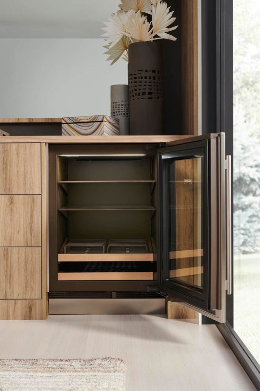 Sub-Zero 24" Designer Undercounter Beverage Center - Panel Ready, model DEU2450BG/R — undercounter refrigeration specified and installed by iKitchen Cabinetry, view 4