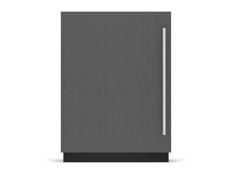 Sub-Zero 24" Designer Undercounter Refrigerator/Freezer with Ice Maker – Panel Ready, model DEU2450CI/L — undercounter refrigeration specified and installed by iKitchen Cabinetry