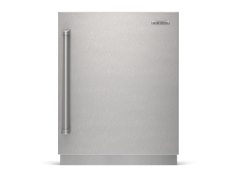 Sub-Zero 24" Designer Undercounter ADA Height Refrigerator - Panel Ready, model DEU2450R/ADA/R — undercounter refrigeration specified and installed by iKitchen Cabinetry