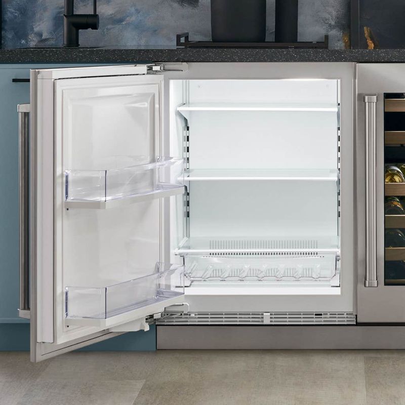 Sub-Zero 24" Designer Undercounter Refrigerator - Panel Ready, model DEU2450R/L — undercounter refrigeration specified and installed by iKitchen Cabinetry, view 5