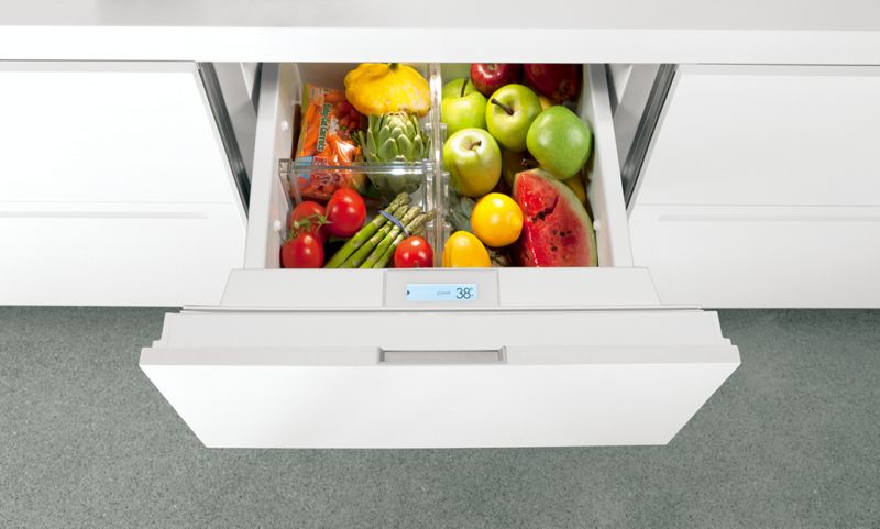Sub-Zero 24" Designer Refrigerator Drawers - Panel Ready, model ID-24R — designer drawers specified and installed by iKitchen Cabinetry, view 4