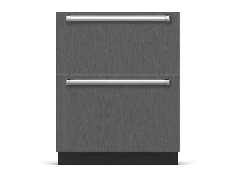 Sub-Zero 27" Designer Refrigerator Drawers - Panel Ready, model ID-27R — designer drawers specified and installed by iKitchen Cabinetry, view 2