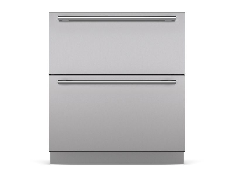 Sub-Zero 30" Designer Refrigerator/Freezer Drawers with Ice Maker - Panel Ready, model ID-30CI — designer drawers specified and installed by iKitchen Cabinetry, view 3