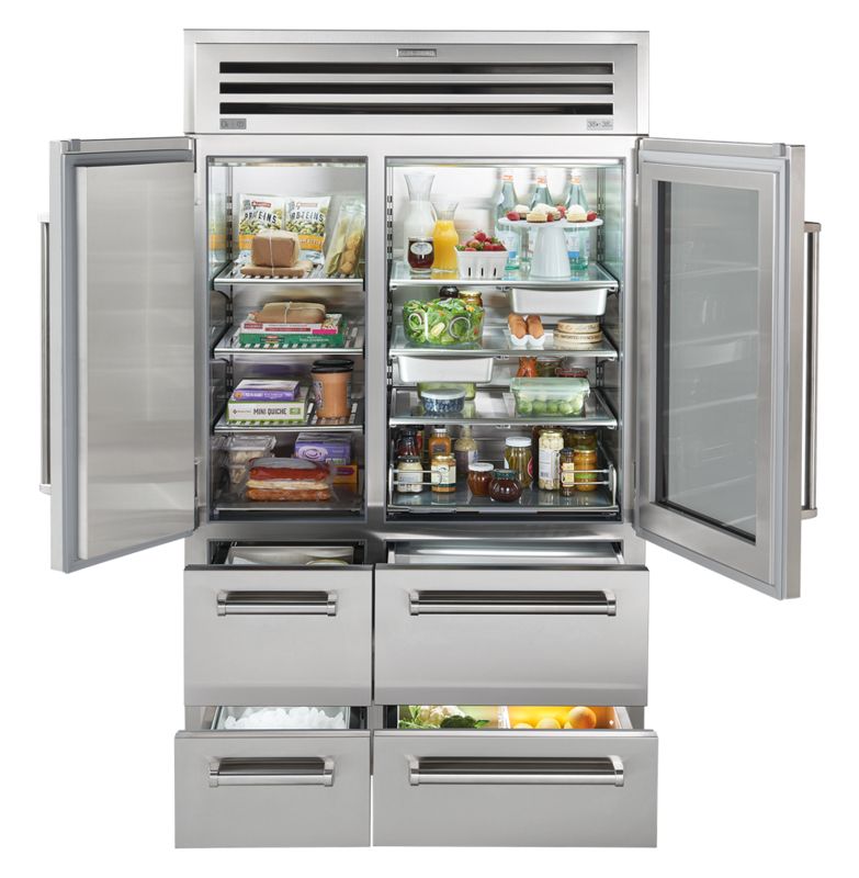 Sub-Zero 48" PRO Refrigerator/Freezer, model PRO4850 — side-by-side specified and installed by iKitchen Cabinetry, view 2