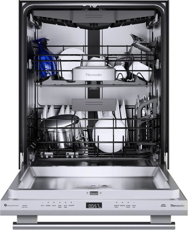 Thermador DWHD640EFM, model DWHD640EFM — dishwashers specified and installed by iKitchen Cabinetry, view 3