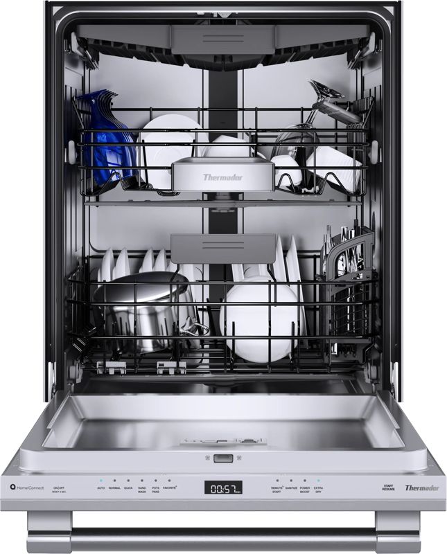 Thermador DWHD640EFP, model DWHD640EFP — dishwashers specified and installed by iKitchen Cabinetry, view 3
