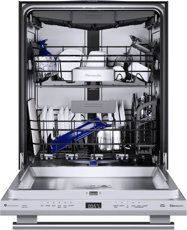 Thermador DWHD660EFM, model DWHD660EFM — dishwashers specified and installed by iKitchen Cabinetry, view 4