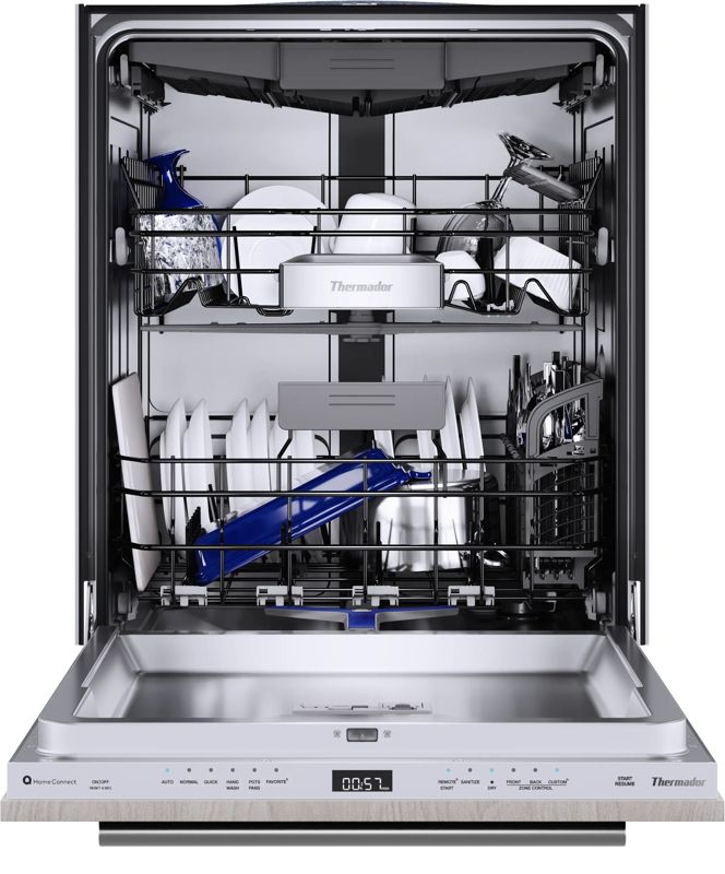 Thermador DWHD660EPR, model DWHD660EPR — dishwashers specified and installed by iKitchen Cabinetry, view 4