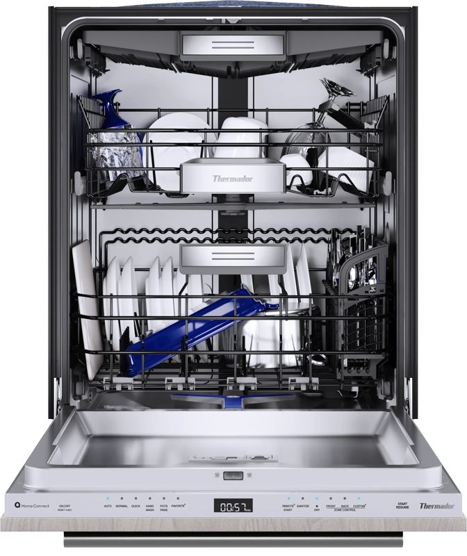 Thermador DWHD661EPR, model DWHD661EPR — dishwashers specified and installed by iKitchen Cabinetry, view 3