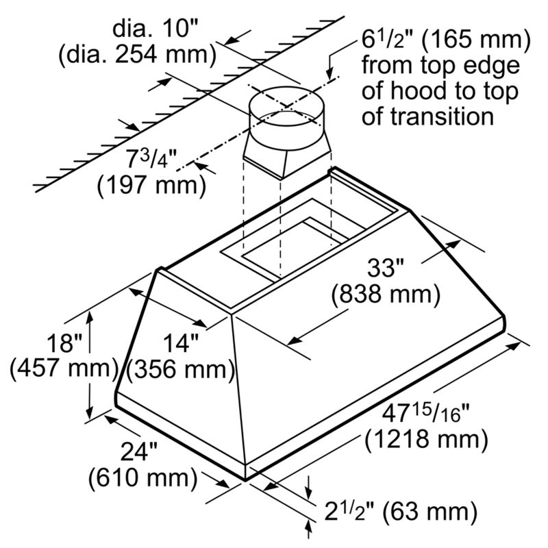 Thermador HPCN48WS, model HPCN48WS — ventilation specified and installed by iKitchen Cabinetry, view 4