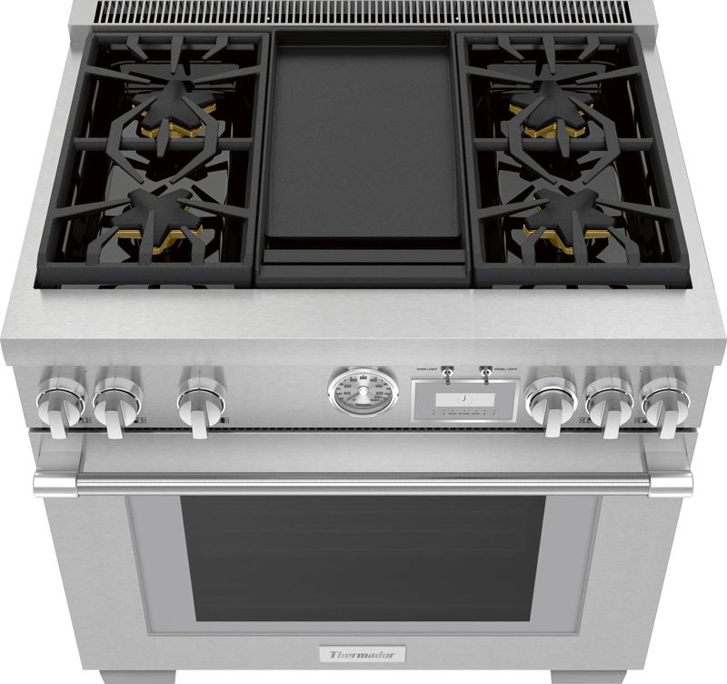 Thermador PRD364WDGU, model PRD364WDGU — ranges specified and installed by iKitchen Cabinetry, view 2