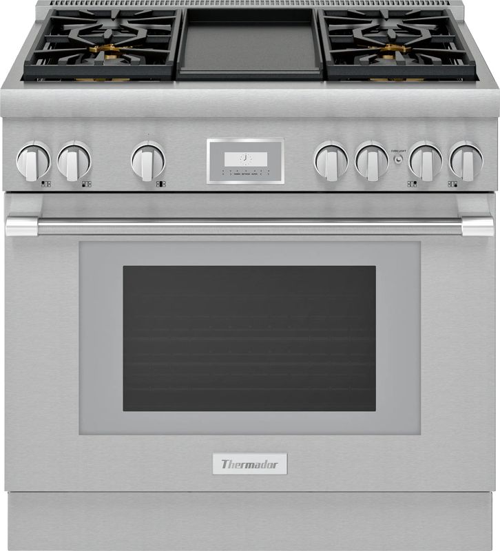 Thermador PRD364WDHU, model PRD364WDHU — ranges specified and installed by iKitchen Cabinetry
