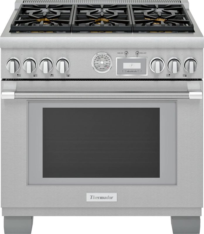 Thermador PRD366WGU, model PRD366WGU — ranges specified and installed by iKitchen Cabinetry