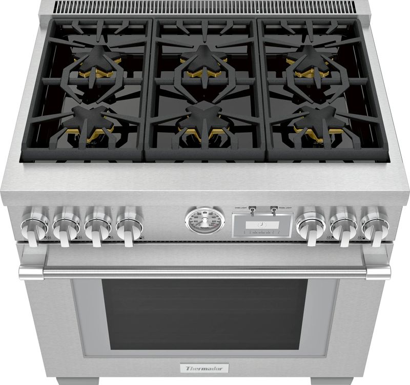 Thermador PRD366WGU, model PRD366WGU — ranges specified and installed by iKitchen Cabinetry, view 5