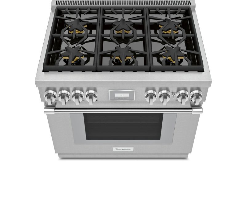 Thermador PRD366WHU, model PRD366WHU — ranges specified and installed by iKitchen Cabinetry, view 5