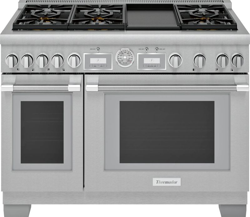 Thermador PRD486WDGU, model PRD486WDGU — ranges specified and installed by iKitchen Cabinetry