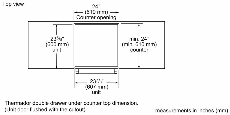 Thermador T24UR905DP, model T24UR905DP — refrigeration specified and installed by iKitchen Cabinetry, view 6